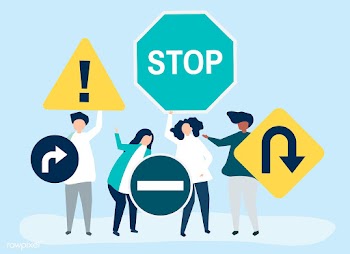 Character illustration of people with traffic.. | Free stock vector - 479276