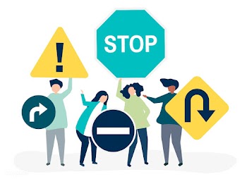 Character illustration of people with traffic.. | Free stock vector - 479324