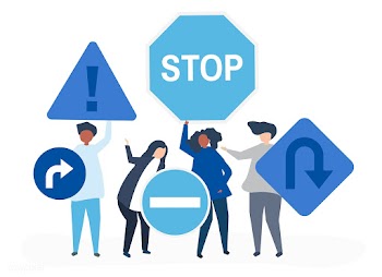 Character illustration of people with traffic.. | Free stock vector - 479329