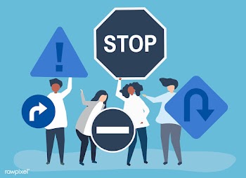 Character illustration of people with traffic.. | Free stock vector - 480015