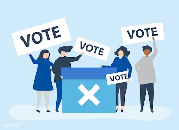 Character illustration of people with vote ic.. | Free stock vector - 478238