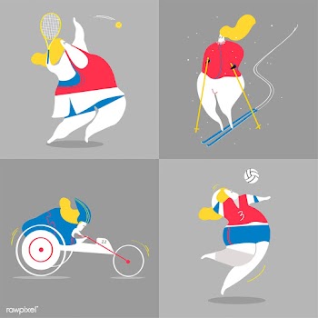Character illustration of sport players | Free stock vector - 456573