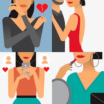 Character illustration of woman lifestyle | Free stock vector - 456528