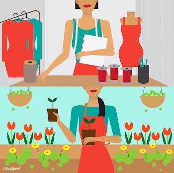Character illustration of woman lifestyle | Free stock vector - 456535