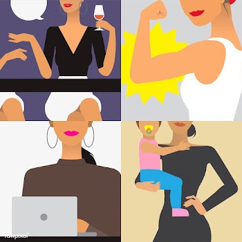 Character illustration of woman lifestyle | Free stock vector - 456551