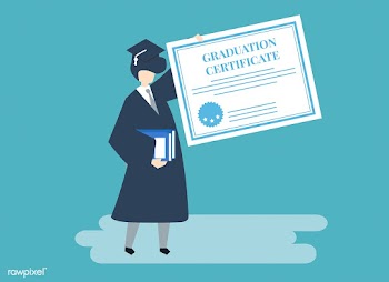 Character of a graduate holding a graduation .. | Free stock vector - 455944