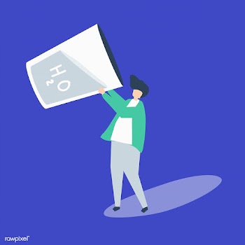 Character of a man drinking a giant glass of .. | Free stock vector - 454875
