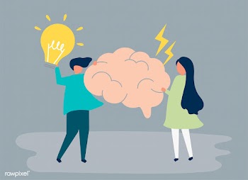 Character of people holding creative ideas ic.. | Free stock vector - 480911