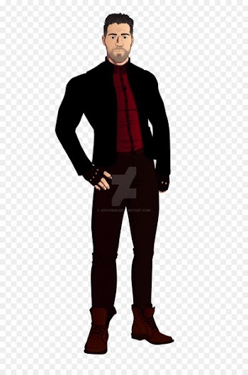 Character Tuxedo Shoulder Maroon Facial hair - aryan poster 