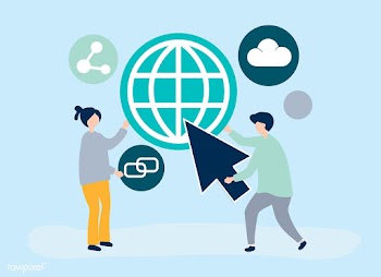 Characters and global communication concept i.. | Free stock vector - 478611