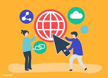 Characters and global communication concept i.. | Free stock vector - 479029