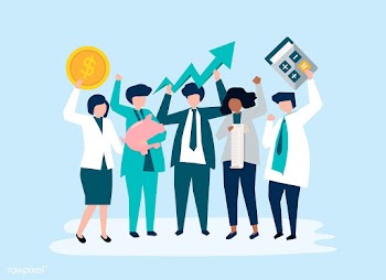 Characters of a business people and performan.. | Free stock vector - 479830