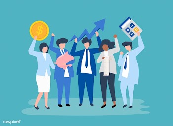 Characters of a business people and performan.. | Free stock vector - 481061