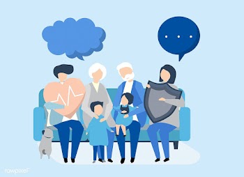 Characters of an extended family with healthc.. | Free stock vector - 455865
