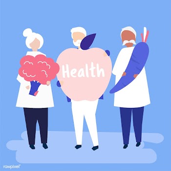 Characters of retired seniors and health conc.. | Free stock vector - 455288