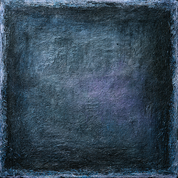 Charcoal and Indigo Textured Void