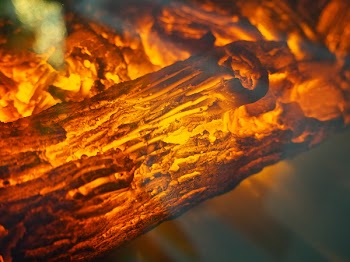 Charcoal on Fire