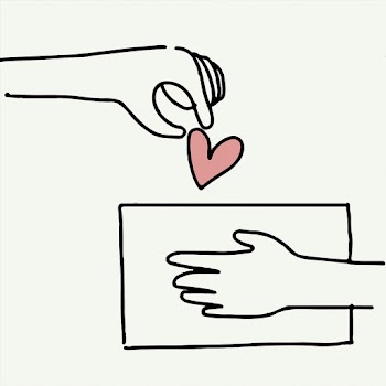 Charity doodle psd hand giving heart/money,… | Free stock illustration | High Resolution graphic