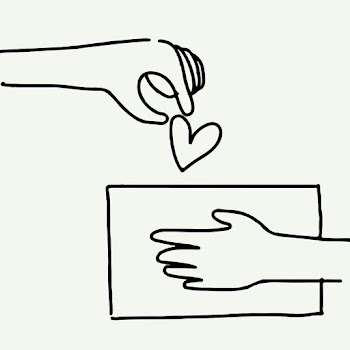 Charity doodle vector hand giving… | Free stock illustration | High Resolution graphic