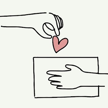 Charity doodle vector hand giving… | Free stock illustration | High Resolution graphic