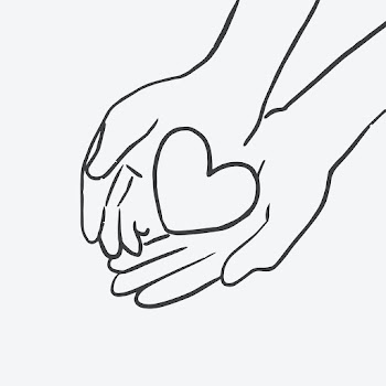 Charity doodle vector hands giving heart | Free stock illustration | High Resolution graphic