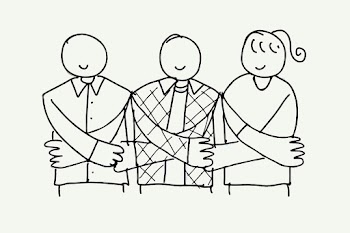Charity doodle vector, people holding hands… | Free stock illustration | High Resolution graphic