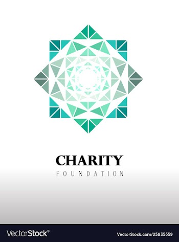 Charity foundation vector image