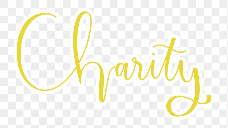 Charity png word sticker typography, | Free PNG - rawpixel