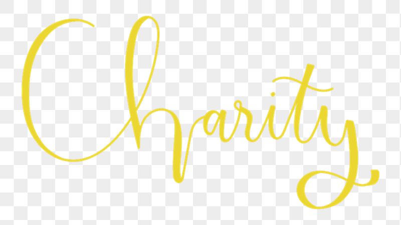 Charity png word sticker typography, | Free PNG - rawpixel