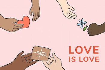 Charity template vector with love is love… | Free stock illustration | High Resolution graphic