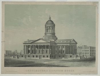 Charleston, S.C. custom house / | Free Photo - rawpixel