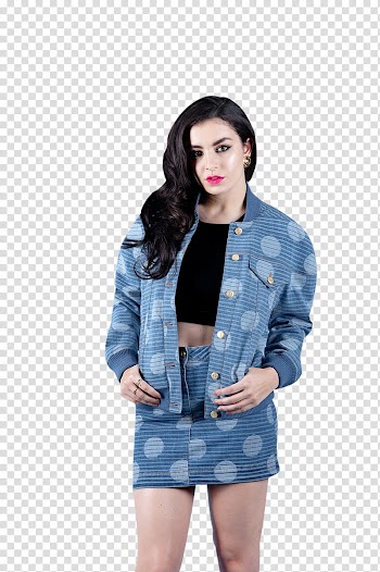 Charli XCX transparent background PNG clipart
