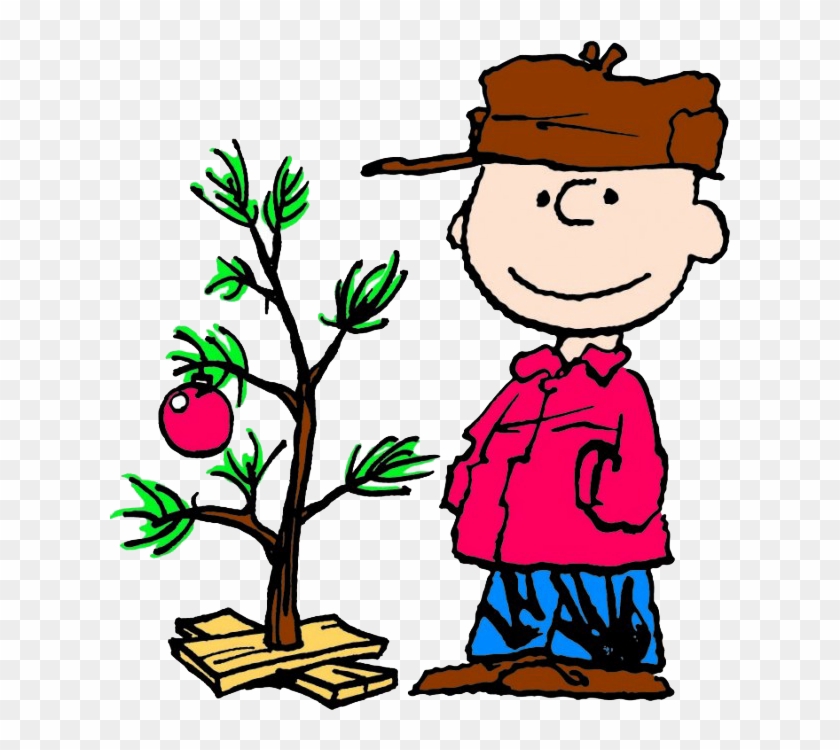 Charlie Brown With T - Christmas Tree Charlie Brown