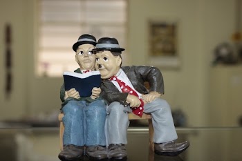 Charlie Chaplin Ceramic Figurine