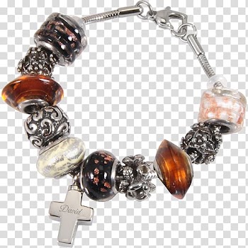 Charm bracelet Bead Jewellery Gold, new autumn products transparent background PNG clipart