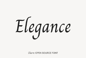 Charm open source font by Cadson | Free Font Add-on - rawpixel