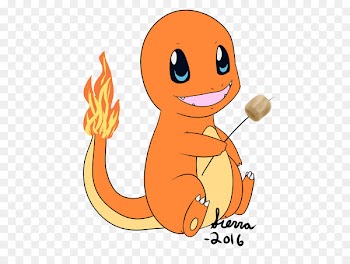 Charmander, Drawing, Charizard, Cartoon, Orange PNG