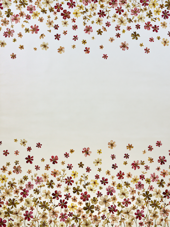 Charming Floral Watercolor Motif