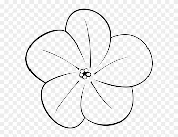 Charming Plumeria Flower Rubber Stamp Flower Amp Leaf - Rubber Stamp