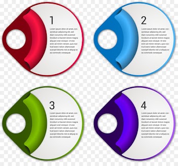 Chart Computer file - Colorful business chart 