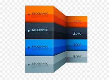 Chart Table - Irregular vector navigation arrows 