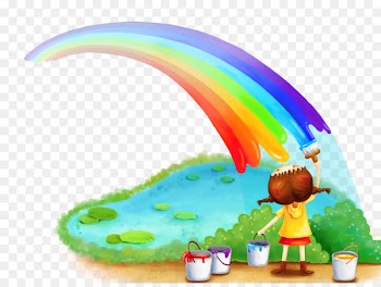 Chasing Rainbows Color Wallpaper - Children album 