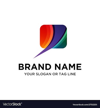 Chat logo vector image