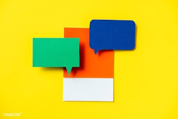Chat messaging speech bubble icon | Free stock photo - 541663