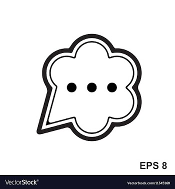 Chat Simple Icon vector image
