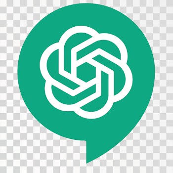 ChatGPT, OpenAI green icon PNG transparent