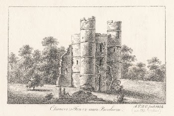 Chaucer's Tower near Benham | Free Photo - rawpixel