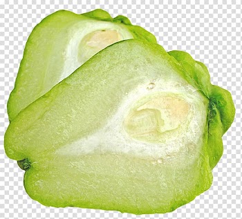 Chayote Vegetable, Chayote transparent background PNG clipart