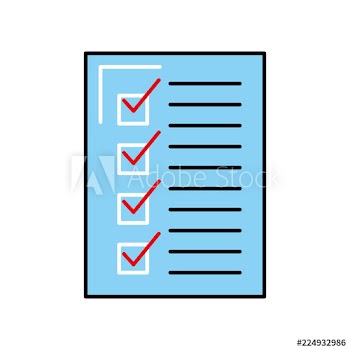 check list approved document business