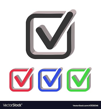 check list button icon